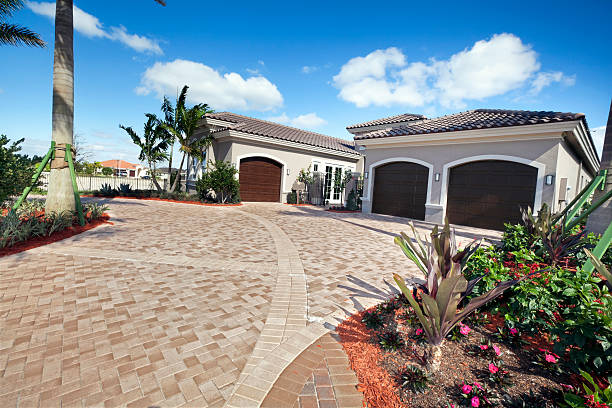 Permeable Paver Driveway in Kenly, NC